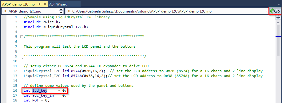 Direct view or jump to constant or variable definition in Visual Micro for Atmel Studio